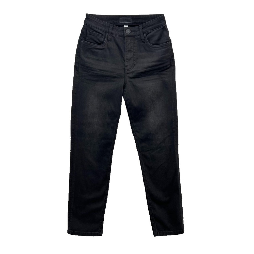 Kut From The Kloth Rachel Fab Ab Mom Jean Womens 0 Black Mid Rise Classic